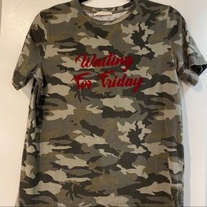 Zara Camo T-Shirt